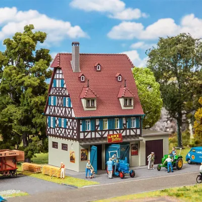 Produktbild von Faller 191817 Reparaturwerkstatt Lanz