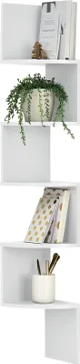 Image de In And OutdoorMatch Etagère murale Monique - Etagères - Blanc - MDF - Design moderne - Style rétro