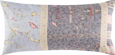 Produktbild von Bassetti Satin-Kissenbezug einzeln OPLONTIS Farbe GRAU G1 Größe 40x80