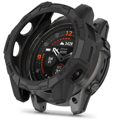 Obrázok produktu pre Etui Tech-Protect Defense Air Na Garmin Fenix 7X / 7X Pro - Čierne
