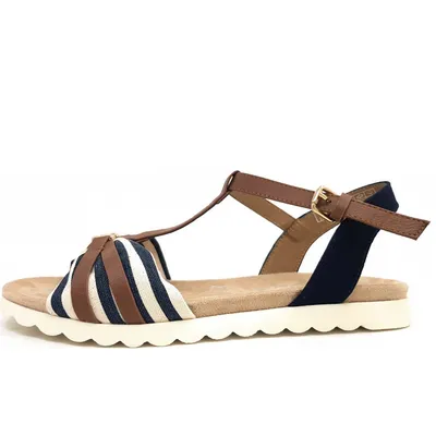 Produktbild von Tom Tailor Mädchen Sandale in Blau, Größe 32