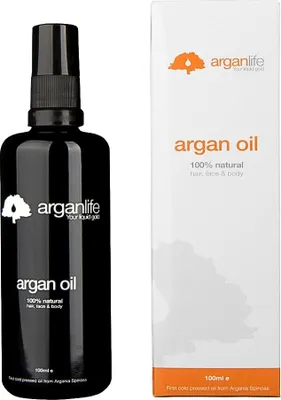 Image de Arganlife - Huile d'argan - Après-shampooing sans rinçage - Hydrate et nourrit - 100 ml - 1 pièce