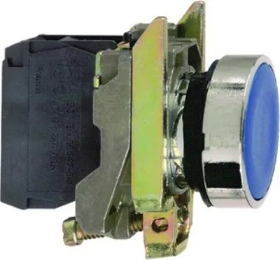 Produktbild von Schneider Electric DRUCKTASTER BLAU KOMPLETT (XB4BA61)