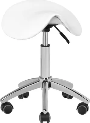 Produktbild von Kosmetikhocker AM-302 - weiß