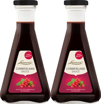 Zdjęcie produktu dla Lacroix Sos Cumberland z wykwintnym winem porto 200ml opakowanie 2 szt