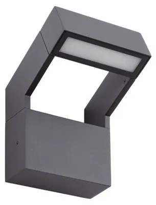 Produktbild von Arcchio LED-Außenwandleuchte Kovato, dunkelgrau, IP65
