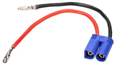 Produktbild von windmeile | Adapter EC5 auf 5mm Bullet, Länge 10cm, 12AWG, Kabel E-Bike, Elektro Fahrrad, Pedelec, Scooter
