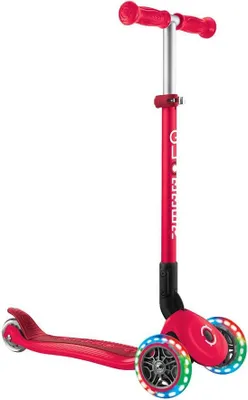 Produktbild von Globber Primo Foldable Lights, Kinder, Dreiradroller, Unisex, Asphalt, Pflasterstein, Kies, 50 kg, 3 Rad/Räder