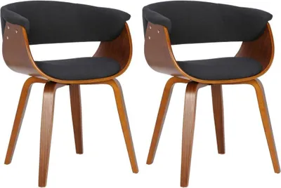 Produktbild von 2er-Set Esszimmerstühle – Küchenstühle, hervorragender Sitzkomfort, modernes Design