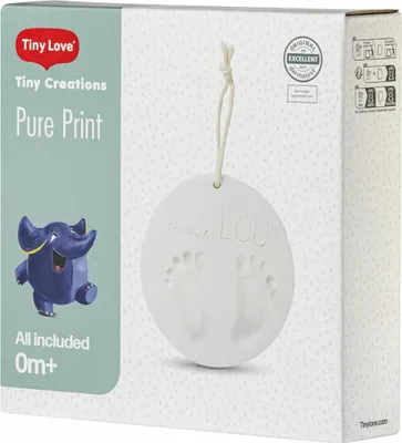 Obrázek produktu pro Tiny Love 7290108863765, Otisk ruky/nohy, Hlína, Bílá