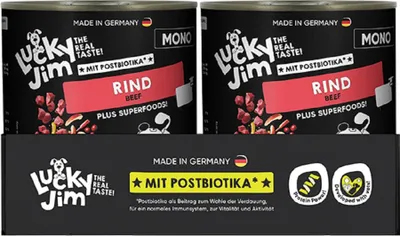 Produktbild von Lucky Jim Mono Rind 6 x 800g