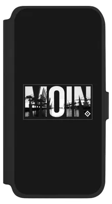 Produktbild von NIVOCASE Klapphülle für Samsung Galaxy A17 5G  Handyhülle aus Kunst Leder NIVOflip schwarz HSV Hamburger SV Offizielles Lizenzprodukt
