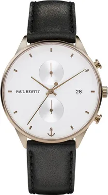 Produktbild von PAUL HEWITT Herren Uhr Analog Quarz Midnight Ocean PH002204 Leder