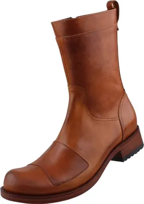Auf dem Bild ist ein brauner Schuh zu sehen der eine moderne und elegante Form hat. Der Schuh wird von der Seite gezeigt und hebt seine ansprechenden Konturen hervor.