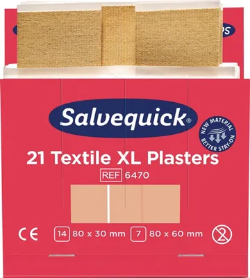 Produktbild von CEDERROTH Salvequick Nachf.6x21Pfl.Textil extra groß