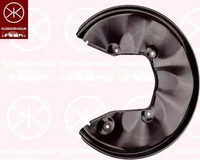 Produktbild von KLOKKERHOLM Spritzblech Bremsscheibe für AUDI A6 Avant (4F5, C6) Hinten Rechts 0031878 Ankerblech