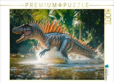 Produktbild von CALVENDO Puzzle Spinosaurus | 1000 Teile Lege-Größe 64x48cm Foto-Puzzle für glückliche Stunden