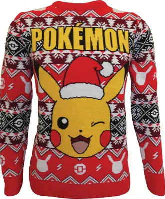 Produktbild von Pokemon Sweatshirt Christmas Jumper Pikachu Größe XL
