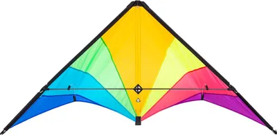 Image de Cerf-volant HQ Delta Hawk Neon-Rainbow 146 cm Speed & Power Drachen