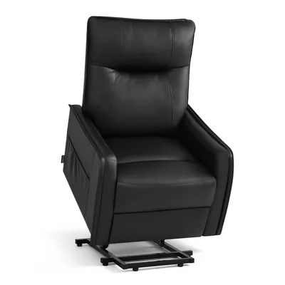 Produktbild von M MCombo Fernsehsessel mit Aufstehhilfe Elektrisch, Fernsehsessel mit Liegefunktion bis 140°, Massage & Heizung, Aufstehsessel 7089BK