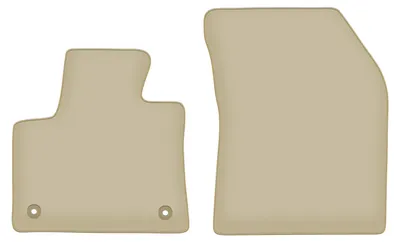 Immagine prodotto di Tappetini anteriori in velluto PREMIUM beige compatibili con Opel Grandland (2017-, crossover) – con fissaggi – su misura