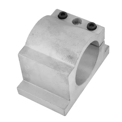 Produktbild von Držák motoru vřetena z litého hliníku pro CNC gravírovací stroj (65 mm)