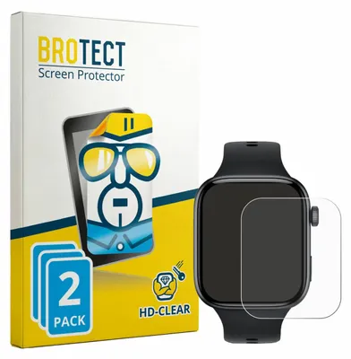 Produktbild von 2x Für Honor Watch X5i Schutzfolie BROTECT Displayschutz Display Schutz Folie Klar Transparent