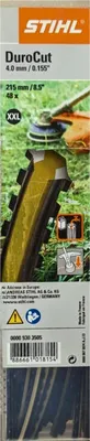 Produktbild von Stihl 00009303505, Rasentrimmer-Linie, Metallisch, 0,155 m, 1 Stück(e), 4 mm