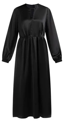 Produktbild von palpito Damen Midikleid 31424888-PA02, SCHWARZ, M