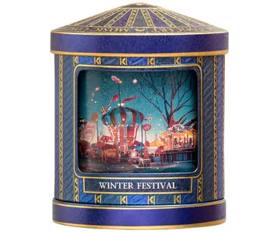 Zdjęcie produktu dla Basilur WINTER FESTIVAL herbata czarna ANANAS JEŻYNA puszka POZYTYWKA prezent - 75g