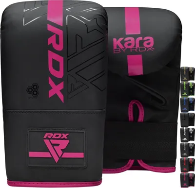 Produktbild von RDX Boxing Gloves for Kickboxing and Muay Thai Training, Maya Hide Leather Kara Punching Bag Gloves for Martial Arts, Sparring, Boxing, MMA, Punching Gloves for Fitness Punching, Sandbag (REUSABLE)