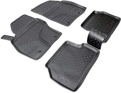 Obrázok produktu pre 3D gumové rohože pre Ford Focus II | BJ 2007-2010 | prispôsobené okraju