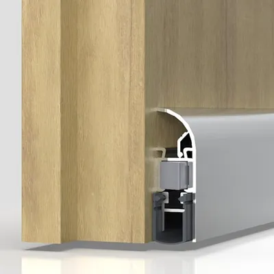 Obrázok produktu pre athmer tesnenie dverí Schall-Ex Applic A 1-s.D.930mm Alu.silver HLT - 1-658-0930