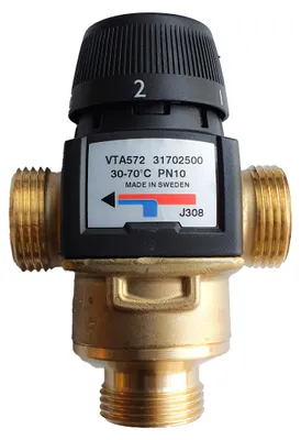 Produktbild von ESBE VTA572 | Temp. 30 - 70 °C | 4,5 Kvs | Mischautomat Außengewinde G 1''