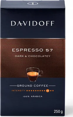 Imagen del producto de Davidoff Espresso 57, café, 250g