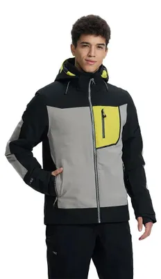 Produktbild von Icepeak Frisco I Jacke Schwarz,Grau 52 Mann Schwarz,Grau 52