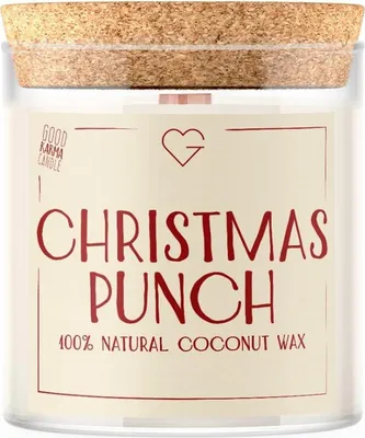 Obrázek produktu pro Goodie Svíčka s praskajícím dřevěným knotem - Christmas Punch 280 g
