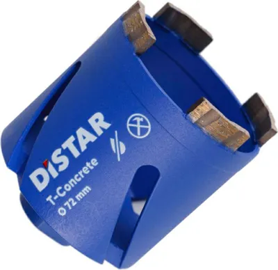 Image de DISTAR DIAMOND CORON T-CONCRETE DIAMOND BOLT 72 x 65-4 x M16