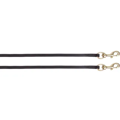 Produktbild von Waldhausen Island Zügel mit Karabiner Braun/Messing