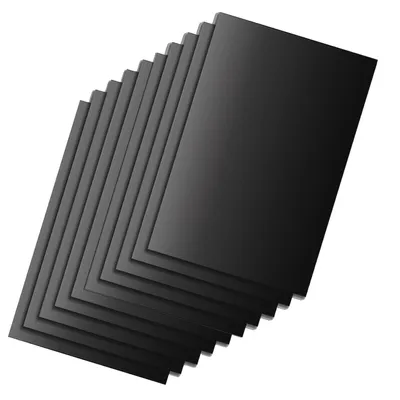 Produktbild von 10 Stück Dauerbackpapier Backpapier 40x33cm Backtrennfolie Dauerbackfolie Schwarz