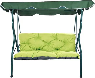 Immagine prodotto di Cuscino per altalena 160x60x50cm verde chiaro | Cuscini e imbottiture per altalene | Cuscini di ricambio per altalene