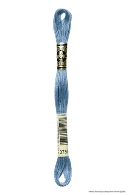Produktbild von DMC Stickgarn Mouline Special 117MC -3755, 6-fädig, 8m