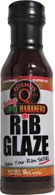 Obrázek produktu pro BBQ grilovací omáčka Cherry Apple Habanero Rib glaze 439g