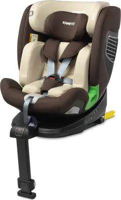 Produktbild von CARETERO Kamptos 360 Grad Drehbarer Kinderautositz, ISOFIX - Beige