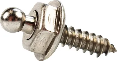 Produktbild von Loxx Edelstahl schraubbarer 12mm Druckknopf 316