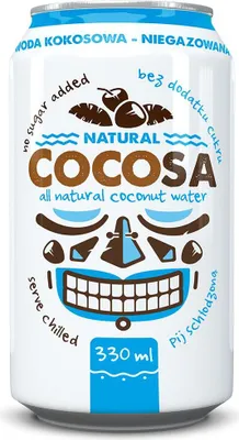 WODA KOKOSOWA NATURALNA NIEGAZOWANA 330 ml - DIET-FOOD (COCOSA)