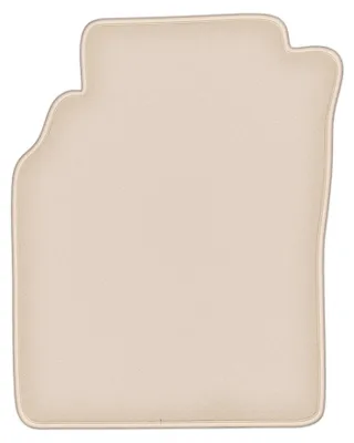 Produktbild von DURBAN Beige Velours-Fahrerfußmatte für Nissan Primera P11 Liftback, Limousine, Kombi, Kombi (1995-2002)