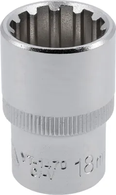 Produktbild von YATO-Einsatz mit Innenvierkant 1/2" 18mm 1470