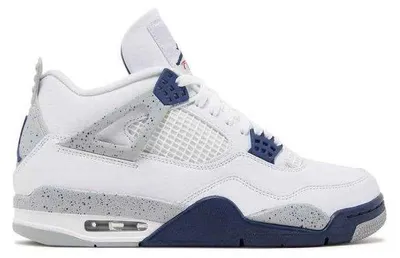 Produktbild von Air Jordan 4 Retro White Midnight Navy - EU: 46