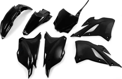 Immagine prodotto di Ufo Kawasaki Kx 85 2022-2024 Kakit229-001 Kit Plastica Nero Taglia Unica